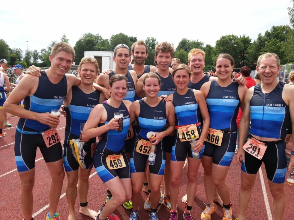 Gesamte Lemming-Truppe beim Team-Wettkampf in Erbach